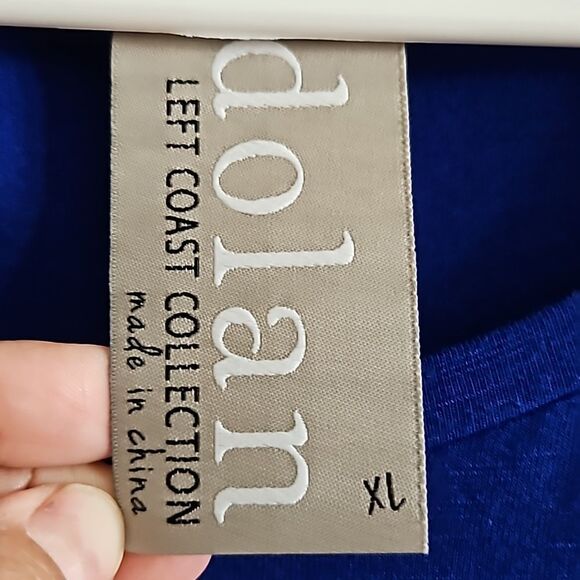 Anthropologie Dolan Left Coast Royal Blue Tunic Size XL - Picture 4 of 5